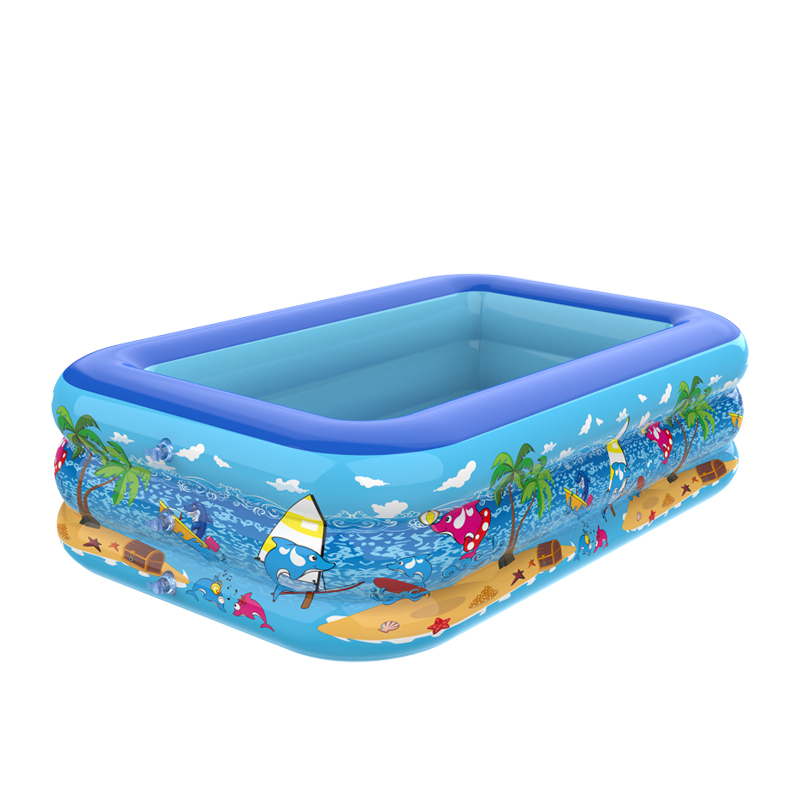 Inflatable swimming pool